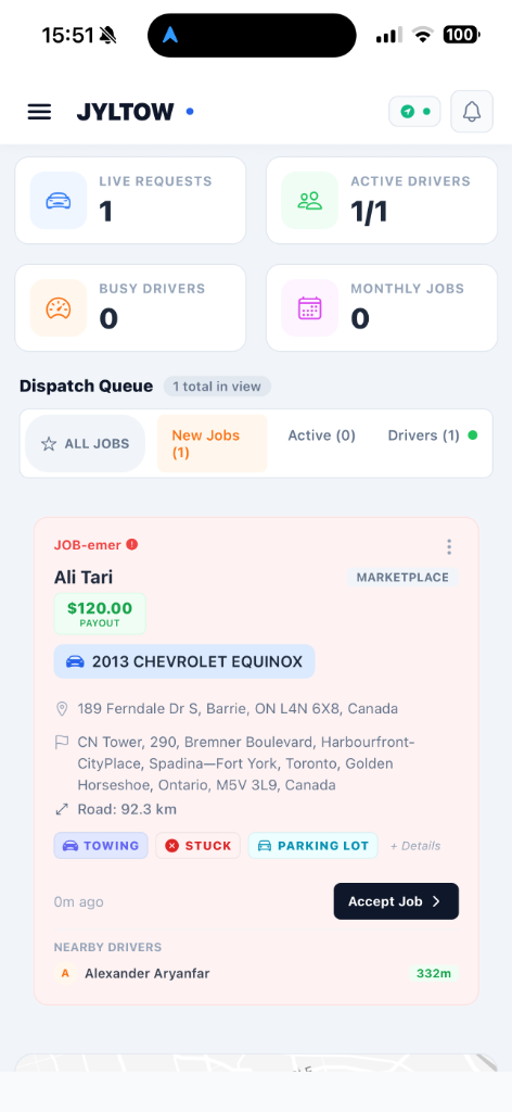 Fleet App Dashboard